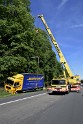 LKW in Boeschung A 3 Rich Frankfurt Hoehe Roesrath Lohmar P161